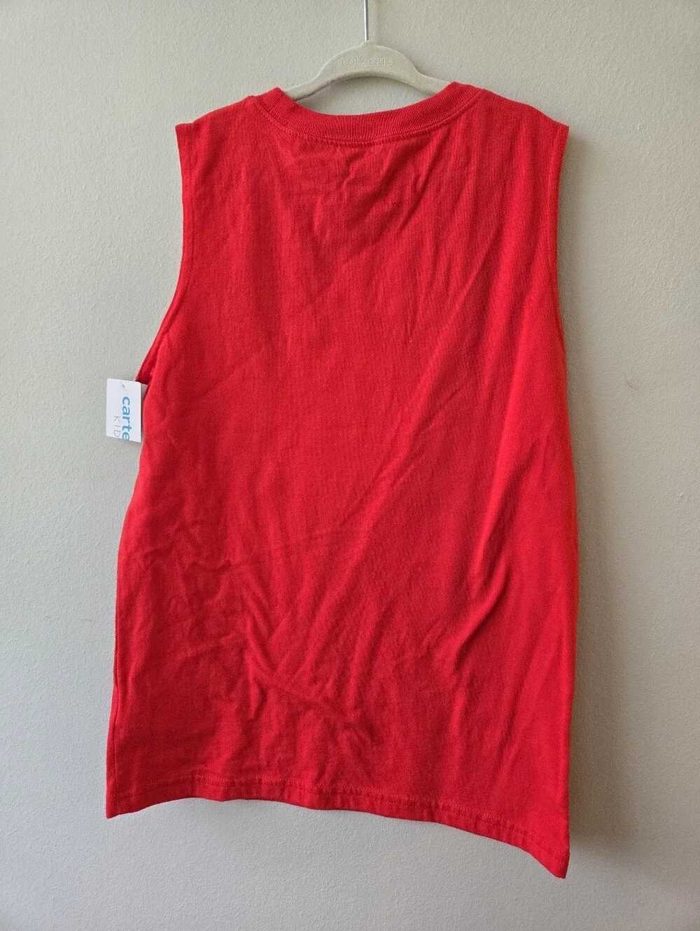 Carter's Red 'Play Ball' Sleeveless Kids Top